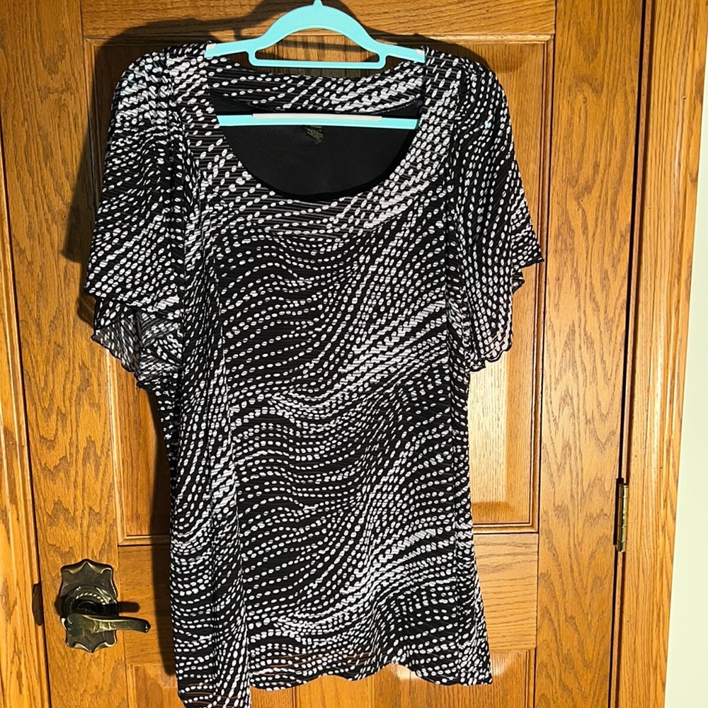 Sheer outer fabric